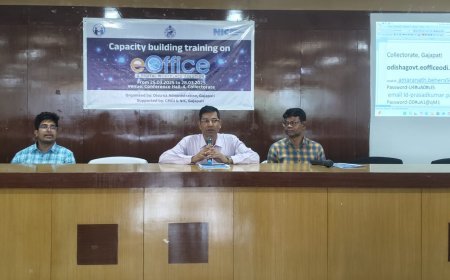 ଜିଲ୍ଲାପାଳଙ୍କ କାର୍ଯ୍ୟାଳୟ ଠାରେ ଇ-ଅଫିସ୍ ତାଲିମ କାର୍ଯ୍ୟକ୍ରମ ଅନୁଷ୍ଠିତ  .