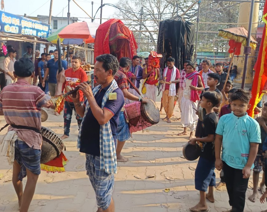 ବୀରମହାରାଜପୁର ଚମ୍ପମାଲ ମଙ୍ଗଳା ଙ୍କ ଚଇତି ପର୍ବ ଆରମ୍ଭ .