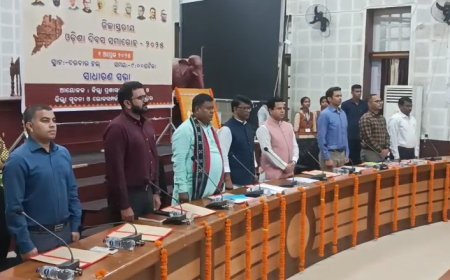 ଜିଲ୍ଲାସ୍ତରୀୟ ଓଡ଼ିଶା ଦିବସ ମହାସମାରୋହରେ ପାଳିତ ହେଲା।           