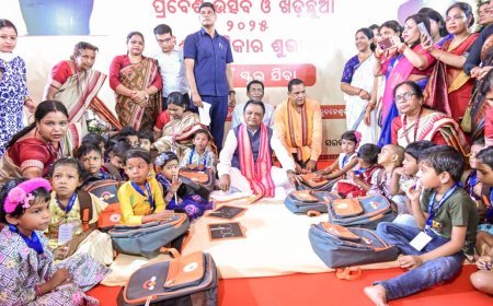 ଜାତୀୟ ଶିକ୍ଷାନୀତି ୨୦୨୦ ଅଧୀନରେ ପ୍ରାକ୍ ପ୍ରାଥମିକ ପିଲାଙ୍କ ପାଇଁ  ଶିଶୁ ବାଟିକା ଆରମ୍ଭ .