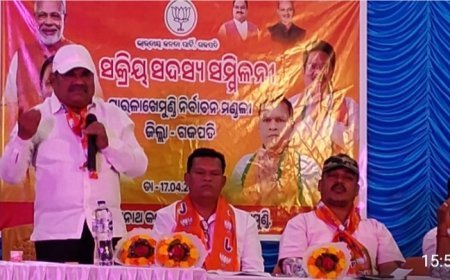 ଗଜପତି ଭାଜପା ପକ୍ଷରୁ ସକ୍ରିୟ ସଦସ୍ୟ ସମ୍ମିଳନୀ ଆୟୋଜିତ.