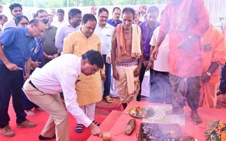 ଓଡ଼ିଶା ରାଜ୍ୟ ଯୋଗାଣ ନିଗମର ନୂତନ ଭବନର ଶିଳାନ୍ୟାସ