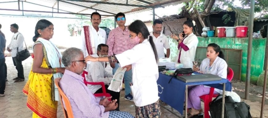 ନେତ୍ରମ ପକ୍ଷରୁ ମାଗଣା ଚକ୍ଷୁ ପରୀକ୍ଷା ଓ ସ୍ୱଳ୍ପ ମୂଲ୍ୟରେ ଚଷମା ବଣ୍ଟନ।