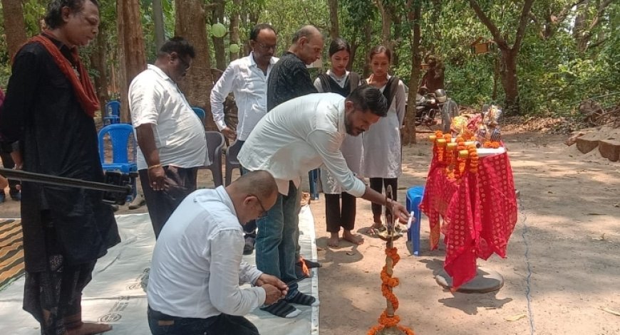 ଦି ଷ୍ଟୋନ ୱାଲ ଆନୁକୂଲ୍ୟରେ 'ଅଵ୍ୟକ୍ତ'ଭାସ୍କର୍ଯ୍ୟ କଳା ଶିବିର ଉଦଘାଟିତ.