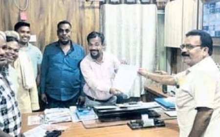 ଡ୍ରେନ୍ ସମସ୍ୟା କୁ ନେଇ ବିଡିଓଙ୍କୁ କୈବର୍ତ୍ତ ବେହେରା ସମାଜର ଦାବିପତ୍ର ।