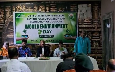 ବିଶ୍ୱ ପରିବେଶ ଦିବସ ଅବସରରେ ରେ ପ୍ଲାଷ୍ଟିକ ମୁକ୍ତ ସମାଜ ଗଠନ ପାଇଁ ଆହ୍ବାନ  .   