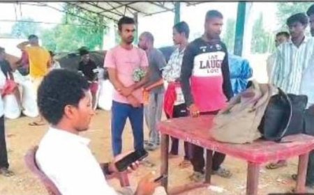 ମଣ୍ଡିରୁ ଉଠୁନି ଚିନାବାଦାମ ନାମମାତ୍ର ମୂଲରେ କିଣୁଛନ୍ତି ବାହାର ବ୍ୟବସାୟୀ ।