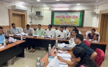 ୫୩ତମ ଗଜପତି ଜିଲ୍ଲା ପରିଷଦର  ବୈଠକ ଅନୁଷ୍ଠିତ। 