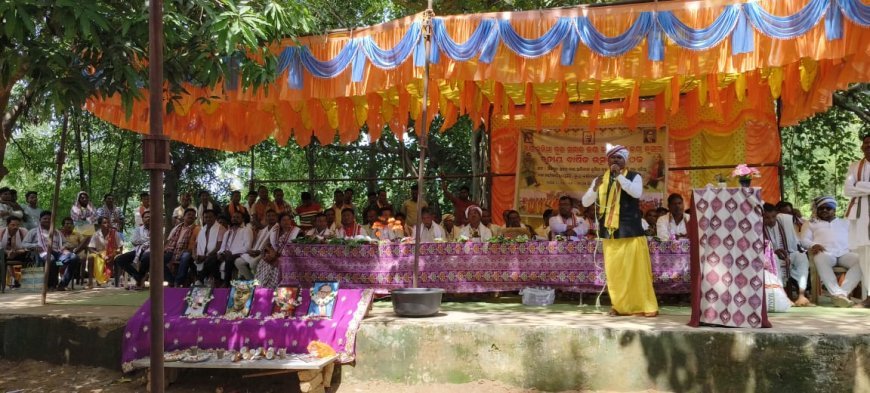 ଭୂମିଆ ସମାଜର ତୃତୀୟ ବାର୍ଷିକ ଉତ୍ସବରେ ମହା ସମାବେଶ ଅନୁଷ୍ଠିତ। .