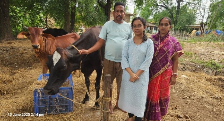 ନିଟ୍ ପରୀକ୍ଷାରେ କ୍ଷୀର ବ୍ୟବସାୟୀଙ୍କ ଝିଅଙ୍କ କୃତିତ୍ୱ .