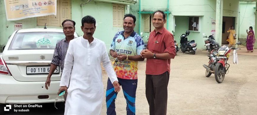 ମାଥିଲି ରଥ ଯାତ୍ରା କୁ ଆଖି ଆଗରେରଖି ସଜ ବାଜ କରୁଛନ୍ତି ପୂର୍ବତନ ବିଧାୟକ ପୁର୍ଣ ଚନ୍ଦ୍ର ବାକା