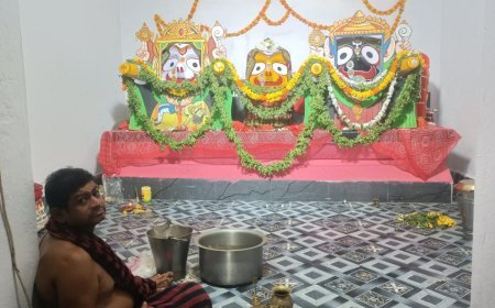 ଆଡ଼ପ ମଣ୍ଡପରେ ଶ୍ରୀଜୀଉଙ୍କ ବରାହ ନୃସିଂହ ଅବତାରରେ ଦର୍ଶନ କଲେ ଭକ୍ତ।