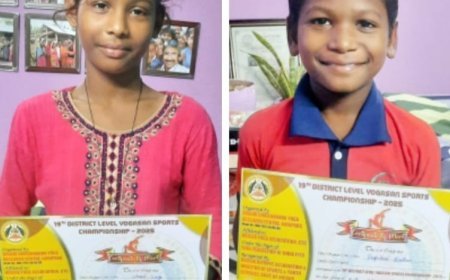 ରାଜ୍ୟସ୍ତରୀୟ ଯୋଗ ପ୍ରତିଯୋଗିତାରେ ଭାଗ ନେବେ ଶିବାନୀ ଓ ରଘୁବୀର ,