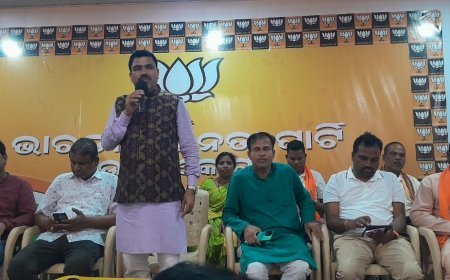 ଭାଜପା ର ବିଧାନସଭା ସ୍ତରିୟ ସଂଙ୍ଗଠନୀକ ସଭା 