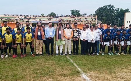 ଆନ୍ତଃଜିଲ୍ଲା ସାହାଣି କପ୍‌ ଫୁଟ୍‌ବଲ୍‌ ଚଂପିଆନସିପ ଉଦ୍‌ଘାଟିତ .