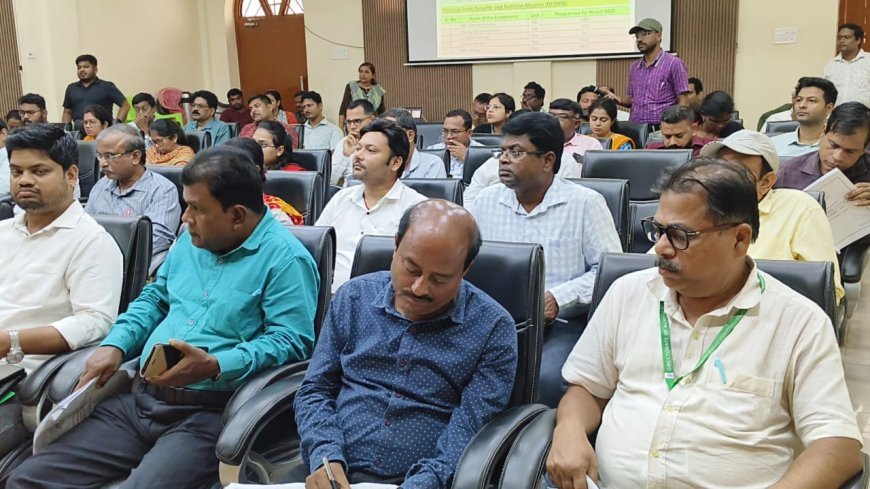 ଜିଲ୍ଲା ସ୍ତରୀୟ କୃଷି ନୀତି ନିର୍ଧାରଣ କମିଟି ବୈଠକ ଅନୁଷ୍ଠିତ।