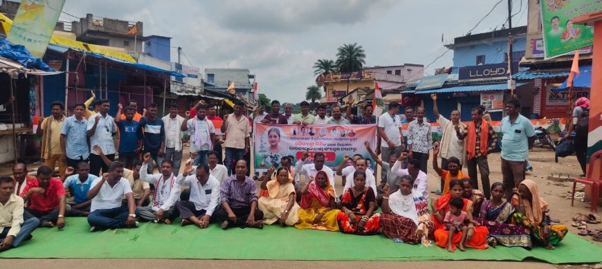ସୌମ୍ୟାଶ୍ରୀଙ୍କ ନ୍ୟାୟ ପାଇଁ ମାଥିଲି କଂଗ୍ରେସର ବନ୍ଦ ଡାକରା।