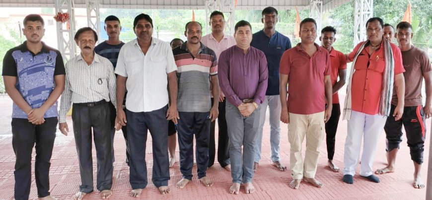 ରାଜ୍ୟସ୍ତରୀୟ ପୋଲିସ ଭଲିବଲ ଚମ୍ପିୟାନସିପରେ ମୟୁରଭଞ୍ଜ ପୋଲିସ ଦଳ .