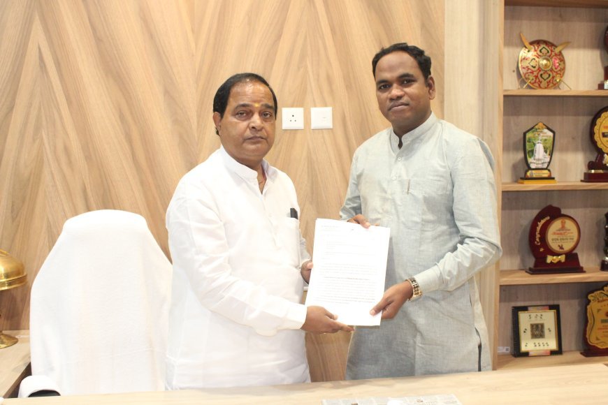 ବିଧାୟକ ନରସିଂହ ମାଡ଼କାମିଙ୍କ ଅନୁରୋଧ: ଖରିଫ ବିପଣନ ଋତୁ ୨୦୨୫-୨୬ ପାଇଁ ଚାଷୀ ପଞ୍ଜିକରଣ ପ୍ରକ୍ରିୟା ସରଳୀକରଣ I