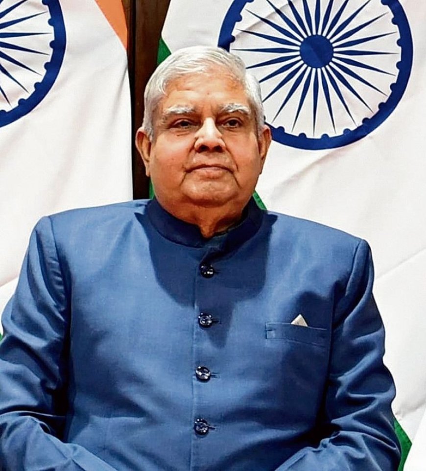 ଇସ୍ତଫା ଦେଲେ ଉପରାଷ୍ଟ୍ରପତି ଜଗଦୀପ ଧନଖର I