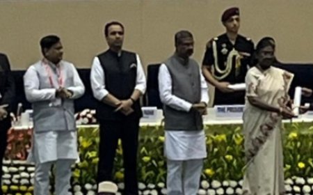 ବସନ୍ତ କୁମାର ରଣା ଓ ତରୁଣ କୁମାର ଦାସ ପାଇଲେ ଜାତୀୟ ଶିକ୍ଷକ