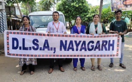 ଅଧିକାର ମିତ୍ର ଙ୍କ ଦ୍ୱାରା ଚଳିତ ବର୍ଷର ତୃତୀୟ ରାଷ୍ଟ୍ରୀୟ ଲୋକ ଅଦାଲତ ପାଇଁ ପ୍ରଚାର ନୟାଗଡ ତା 12-9-2025 ଜିଲ୍ଲା ଦୌରା ଜଜ ତଥା ଆଇନ ସେବା ପ୍ରାଧିକରଣ ଅଧକ୍ଷ ଆନନ୍ଦ ନାରାୟଣ ମହାରଣା ଙ୍କ ନିର୍ଦେଶ ରେ ସଚିବ ଅଞ୍ଜଳି ମଛଖଣ୍ଡ ଙ୍କ ପ୍ରତ୍ୟକ୍ଷ ତତ୍ୱାବଧାନ