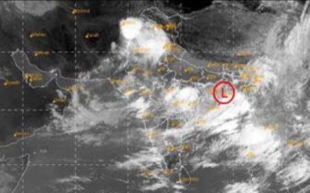 ସୃଷ୍ଟି ହେଲା ଲଘୁଚାପ କ୍ଷେତ୍ର ; ବିଭିନ୍ନ ସ୍ଥାନରେ ବର୍ଷିବ.