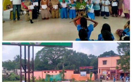 ମନ୍ମଥନାଥ ଉଚ୍ଚ ବିଦ୍ୟାଳୟ ରେ ଏକ ପେଡ ମା କେ ନାମ ପାଳିତ।