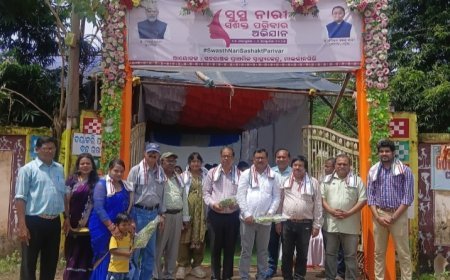 ମାଲକାନଗିରି ଆୟୁଷ୍ମାନ ଆରୋଗ୍ୟ ମନ୍ଦିର ତରଫରୁ ସୁସ୍ଥ ନାରୀ ସଶକ୍ତ ପରିବାର ଅଭିଯାନ