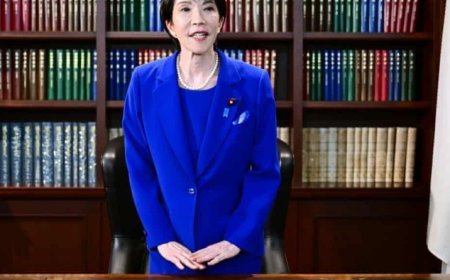 ଜାପାନର ପ୍ରଥମ ମହିଳା ପ୍ରଧାନମନ୍ତ୍ରୀ... ଟୋକିଓ,୨୧।୧୦: ଜାପାନ ପାଇଁ ମଙ୍ଗଳବାର ଏକ ଐତିହାସିକ ଦିନ ଥିଲା