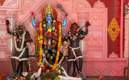 ମାଶ୍ୟାମା କାଳୀ ପୂଜା ପାଇଁ ଉତ୍ସବ ମୁଖର ବାଲିମେଳା ସହର ।