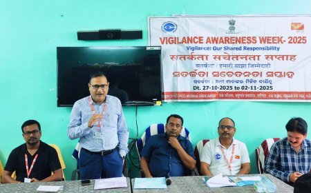 ସର୍ତକତା ସଚେତନତା ସପ୍ତାହ ପାଳନ ଅବସରରେ ମୟୂରଭଞ୍ଜ ଡ଼ାକ ମଣ୍ଡଳ ପକ୍ଷରୁ ନୂଦଡ଼ିହା ରେ ଗ୍ରାମସଭା ଆୟୋଜିତ ,