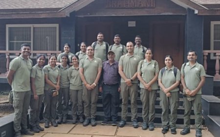 ଭିତରକନିକା ଜାତୀୟ ଉଦ୍ୟାନ ପରିଦର୍ଶନ କଲେ ଡେରାଡୁନର ଏସଏଫ ଏସ ପ୍ରଶିକ୍ଷାର୍ଥୀ।