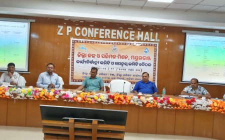 ଜିଲ୍ଲା ଜଳ ଓ ପରିମଳ ମିଶନର କାର୍ଯ୍ୟନିର୍ବାହୀ କମିଟି ଓ  ସମନ୍ୱୟ କମିଟି ବୈଠକ ଅନୁଷ୍ଠିତ।