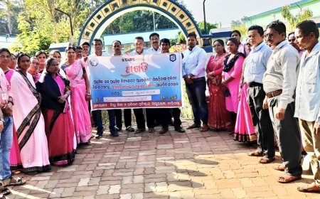 ତ୍ରି-ଦିବସୀୟ ସାମଗ୍ରିକ ବିଦ୍ୟାଳୟ ବିକାଶ ଯୋଜନା "ପ୍ରଗତି" ଅନୁଷ୍ଠିତ ,