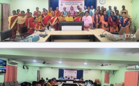 ଶିଶୁ ସୂରକ୍ଷା ଓ ବାଲ୍ୟ ବିବାହ ମୁକ୍ତ ଗ୍ରାମ ପଞ୍ଚାୟତ ସମ୍ପର୍କିତ ତାଲିମ ଅନୁଷ୍ଠିତ.