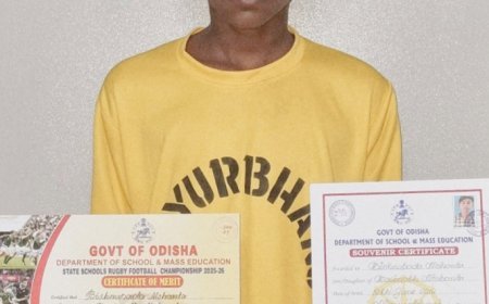 ରାଜ୍ୟ ବିଦ୍ୟାଳୟ ସମୂହ ରଗବୀ ଚମ୍ପିୟାନସିପ ( ଚାମ୍ପିୟାନ ମୟୁରଭଞ୍ଜ ଦଳରେ ପି ସି ପୁର ସ୍କୁଲର ବିଷ୍ନୁପଦ )