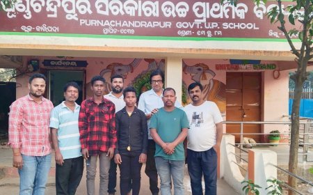 ରାଜ୍ୟସ୍ତରୀୟ ବିଦ୍ୟାଳୟ ସମୂହ କବାଡିଚମ୍ପିୟାନସିପରେ ପି ସି ପୂର ସ୍କୁଲର ଦୁଇ ଖେଳାଳି  ,