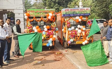 ବାରିପଦାରେ କୃଷକ ସଚେତନତା ରଥର ଶୁଭାରମ୍ଭ I