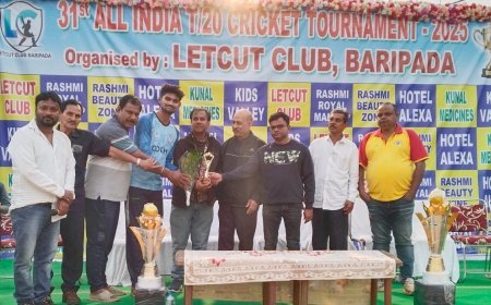 ସର୍ବଭାରତୀୟ ଟି - ଟ୍ୱେଣ୍ଟି କ୍ରିକେଟ ଟୁର୍ଣ୍ଣାମେଣ୍ଟ ଉଦଘାଟିତ 