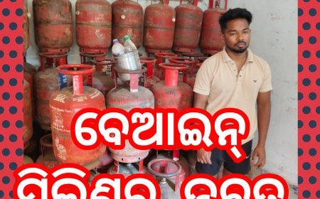 ୧୬୧ ବେଆଇନ୍ ସିଲିଣ୍ଡର ଜବତ..