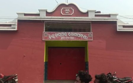 *ଜେଲ୍‌ ପାଚେରୀ ଡେଇଁ କଏଦୀ ଫେରାର*
