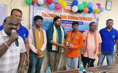 ମାଲକାନଗିରିରେ ସନ୍ତରଣ ଓ ଜୀବନ ରକ୍ଷା କୌଶଳ ପ୍ରଶିକ୍ଷଣ ଶିବିର ଉଦଯାପିତ