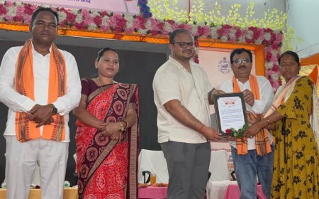 ପଞ୍ଚାୟତରାଜ ଦିବସରେ ପୁରସ୍କୃତ ହେଲେ ପୋଡଘାଟା ସରପଞ୍ଚ