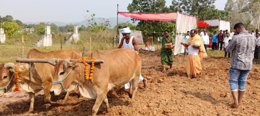 *ମାଲକାନଗିରି ଜିଲ୍ଲା ସ୍ତରୀୟ ଅକ୍ଷୟ ତୃତୀୟା ଓ କୃଷକ ଦିବସ ପାଳିତ*