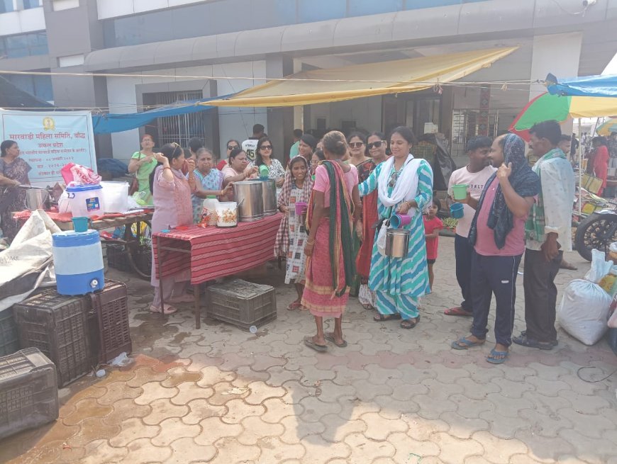 ବୌଦ୍ଧ ଜିଲ୍ଲା ମାରୱାଡି ମହିଳା ସମିତି ପକ୍ଷରୁ ଥଣ୍ଡା ପାନୀୟ ଜଳ ଓ ଦହି ପଣା ବଣ୍ଟନ ।
