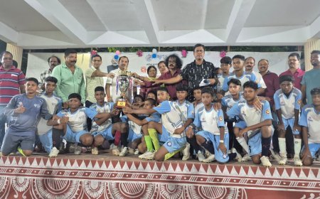 ନୟାଗଡରେ ସିଏମ ଟ୍ରଫି ଫୁଟବଲ୍ ଟୁର୍ଣ୍ଣାମେଣ୍ଟ : ୨୦୨୬ ଫାଇନାଲରେ ଶରଣକୁଳ ଏଫ.ସି ୨-୦ ଗୋଲରେ  ଖଣ୍ଡପଡା କୁ ହରାଇ ଚମ୍ପିଆନ