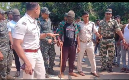 ଖଣି ମାଫିଆ ଙ୍କ ଦ୍ଵାରା ହତ୍ୟାକାଣ୍ଡ ରେ ଅଭିଯୁକ୍ତଙ୍କୁ ଆଣି ଘଟଣା ସ୍ଥଳରେ କ୍ରାଇମସିନ ରିକ୍ରିଏସନ, ଏବେବି ମୁଖ୍ୟ ଅଭିଯୁକ୍ତ ଫେରାର