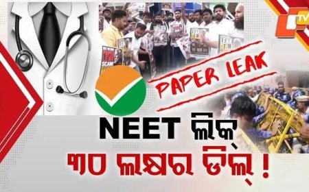 NEET Paper leak...30 ଲକ୍ଷ୍ୟ ର deal.