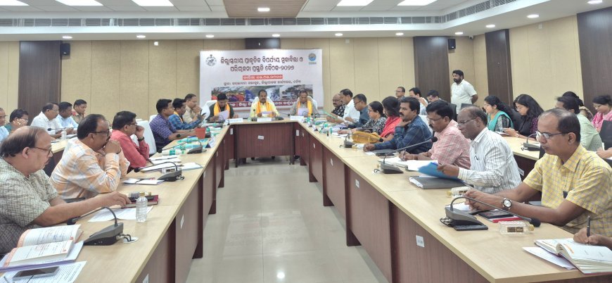 ବୌଦ୍ଧରେ ଜିଲ୍ଲାସ୍ତରୀୟ ପ୍ରାକୃତିକ ବିପର୍ଯ୍ୟୟ ମୁକାବିଲା ଓ ପରିଚାଳନା  ପ୍ରସ୍ତୁତି ବୈଠକ ଅନୁଷ୍ଠିତ ।